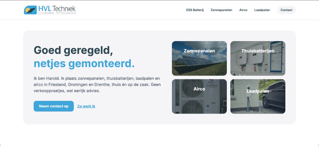 Screenshot: HVL Techniek